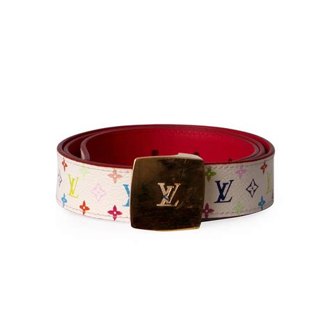 Louis Vuitton multicolor monogram belt